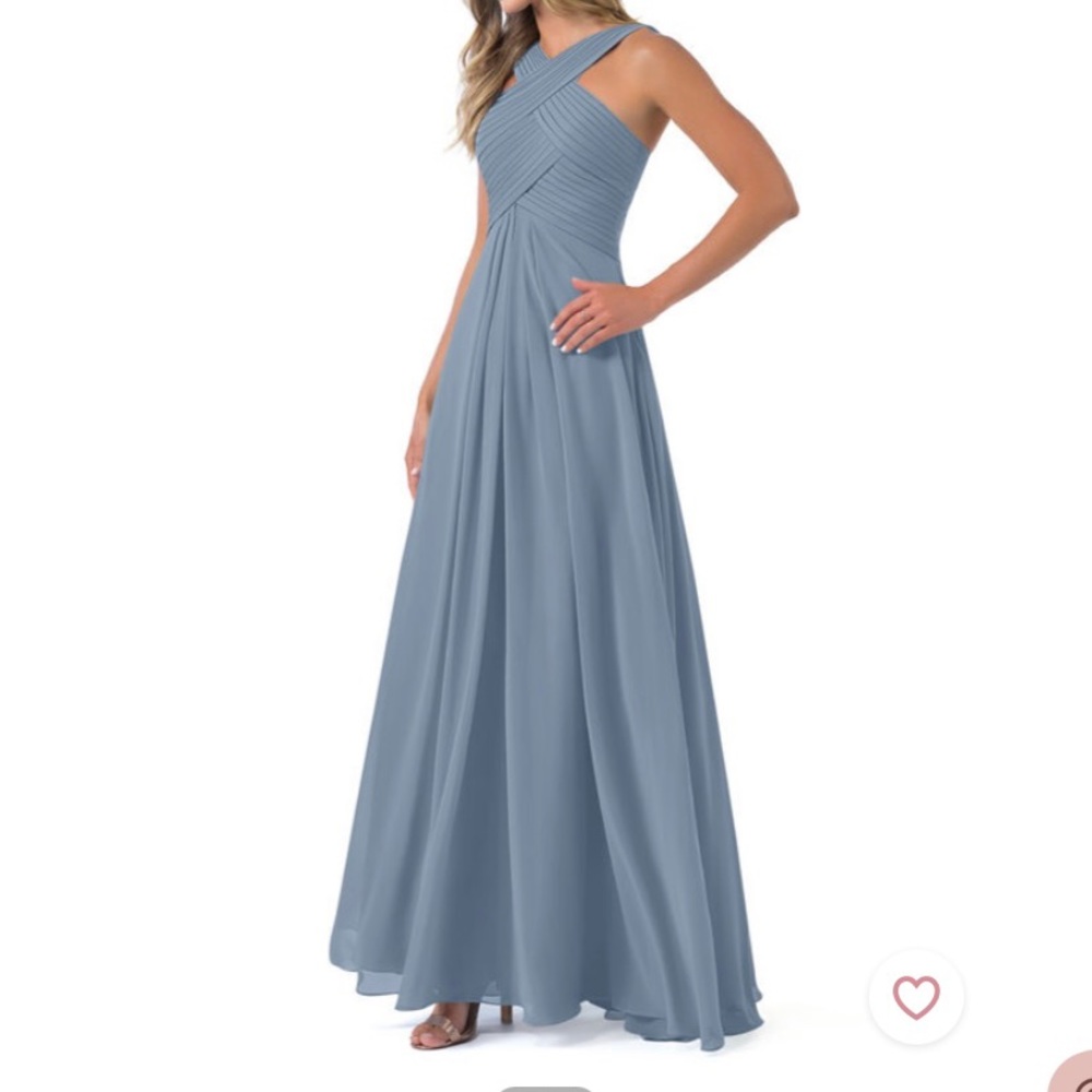 New! Azazie Dusty Blue Kaleigh Dress! Size A8! ❤️